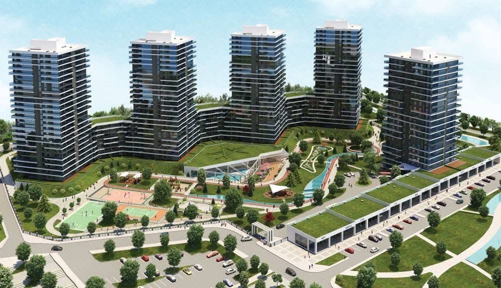 Akkent Paradise Gardens Konut Projesi
